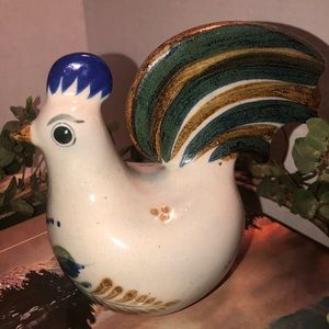 Mexican tonala pottery rooster